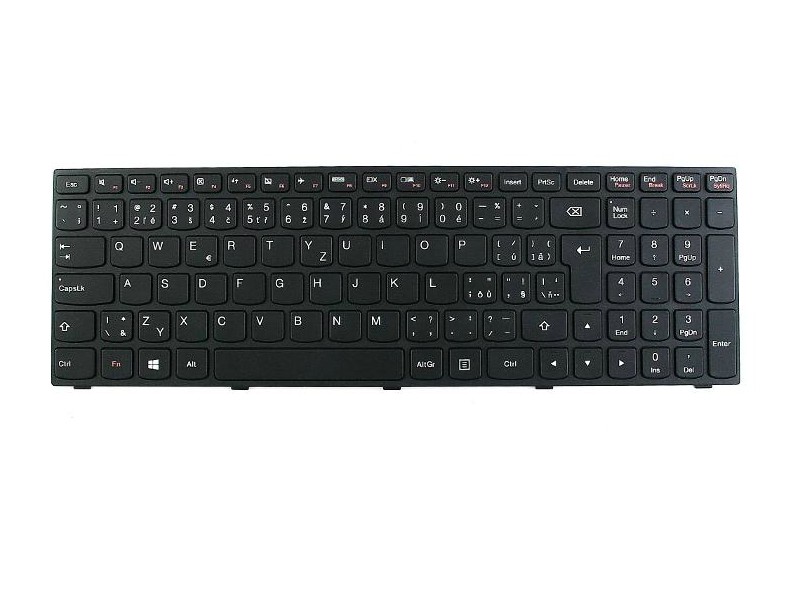 ČESKÁ Klávesnice Lenovo B50-30 B50-45 B50-70 CZ/SK