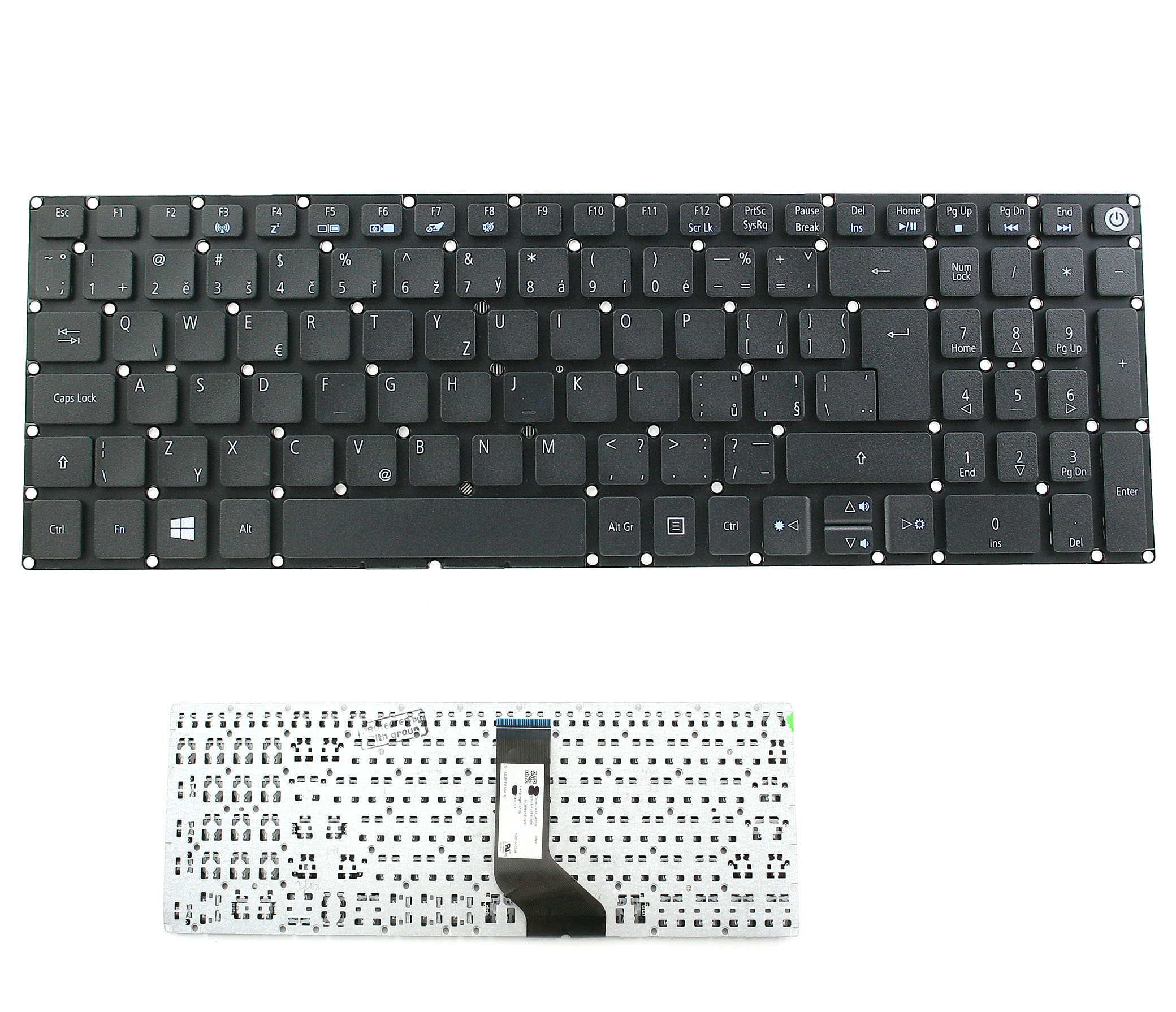 Česká Klávesnice Acer Aspire F5-575 F5-575G E5-575 E5-575G CZ/SK