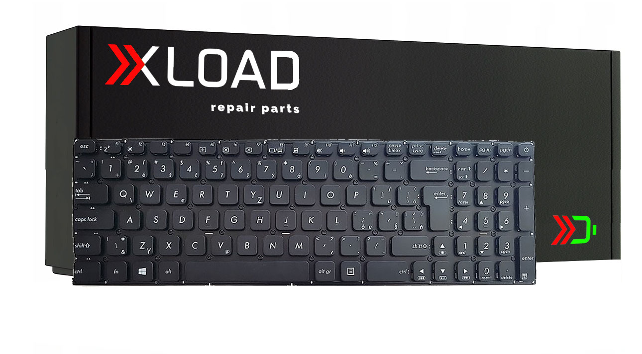 ČESKÁ Klávesnice ASUS R541 R541SA R541U R541UA F540 F541 X541 CZ/SK