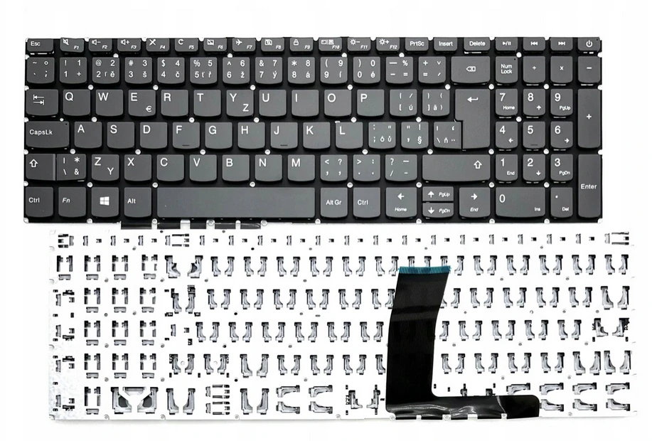 ČESKÁ Klávesnice Lenovo LENOVO IDEAPAD S340-15 S540-15 S145-15IWL S145 330-15 L350-15 L370 V15-15IIL