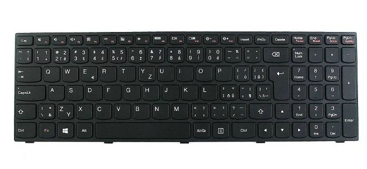 ČESKÁ Klávesnice Lenovo G50-30 G50-45 G50-70 CZ/SK 