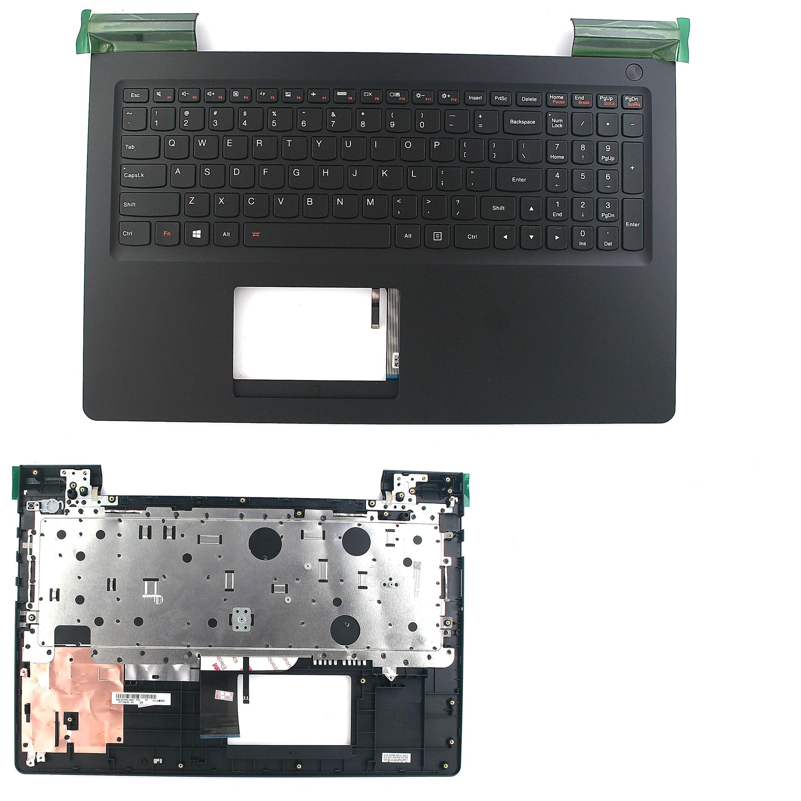 Horní Šasi Kryt Palmrest Lenovo IdeaPad 700 15 700-15