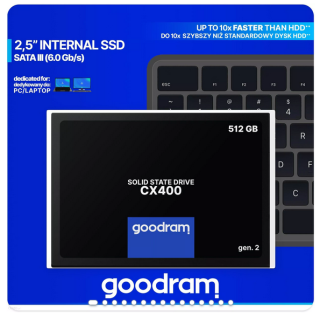 GOODRAM CX400 gen.2 512GB SSDPR-CX400-512-G2
